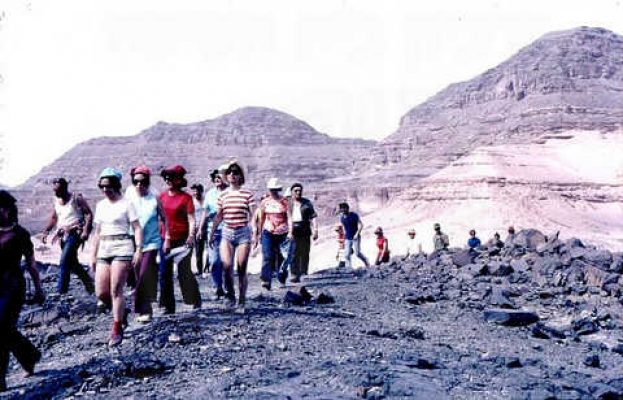 חברי ב. השיטה בדרך לסרביט אל חאדם 1973