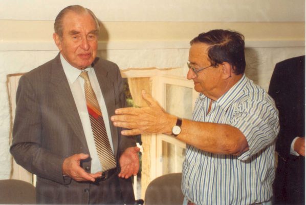 עם הנשיא הרצוג