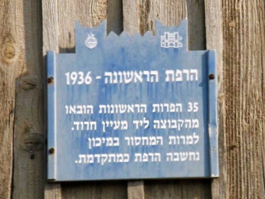 הרפת הראשונה - השלט