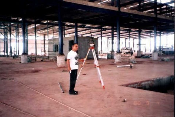 המבנה מוכן בפארק צבאים 2000