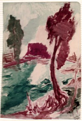 נוף מופשט שמן-1