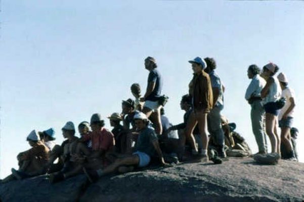 על פסגת הסירבאל. 1972-1