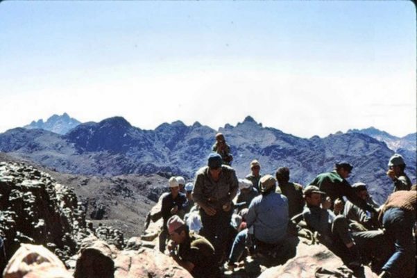 על פסגת הר קט'. 1968